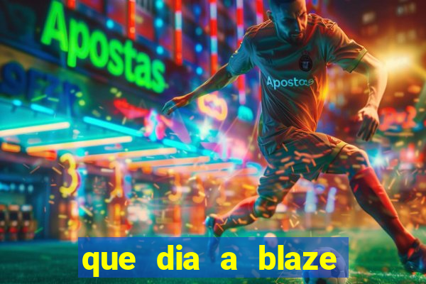 que dia a blaze paga o cashback